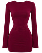 Vestido Wine Mini