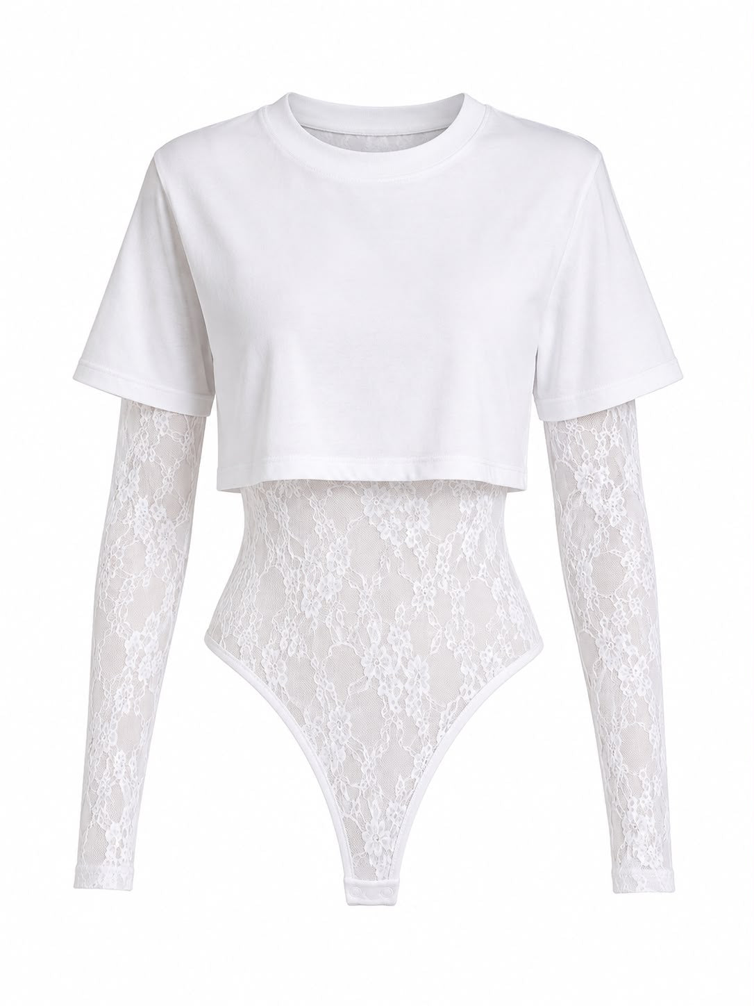 Pantiblusa Encaje White