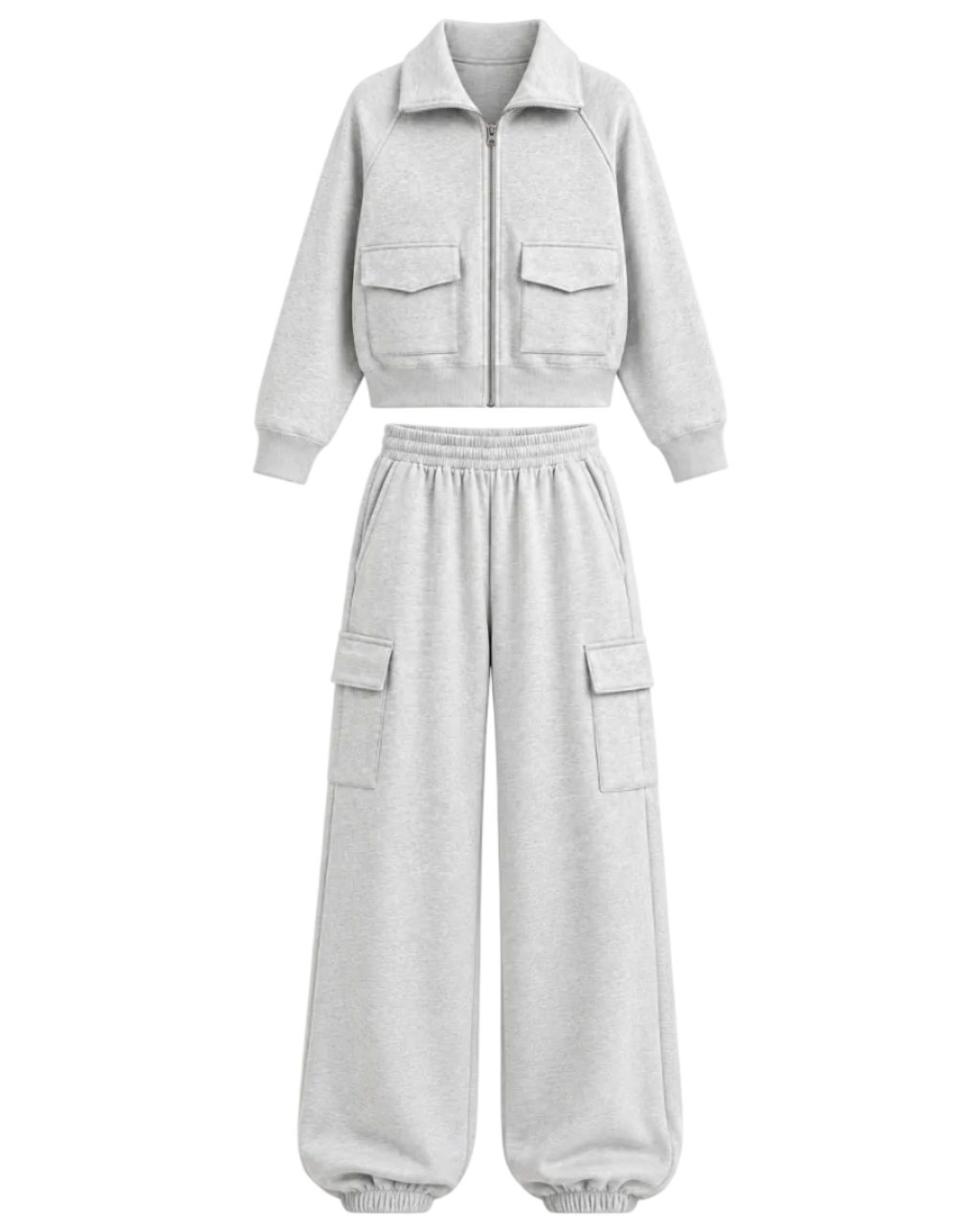 Conjunto Pants Fernanda Gray