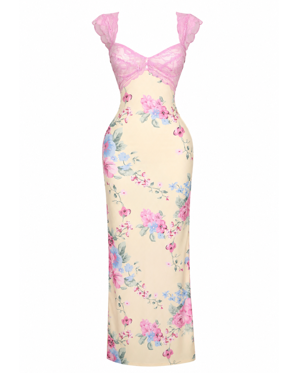 Vestido Flower Largo