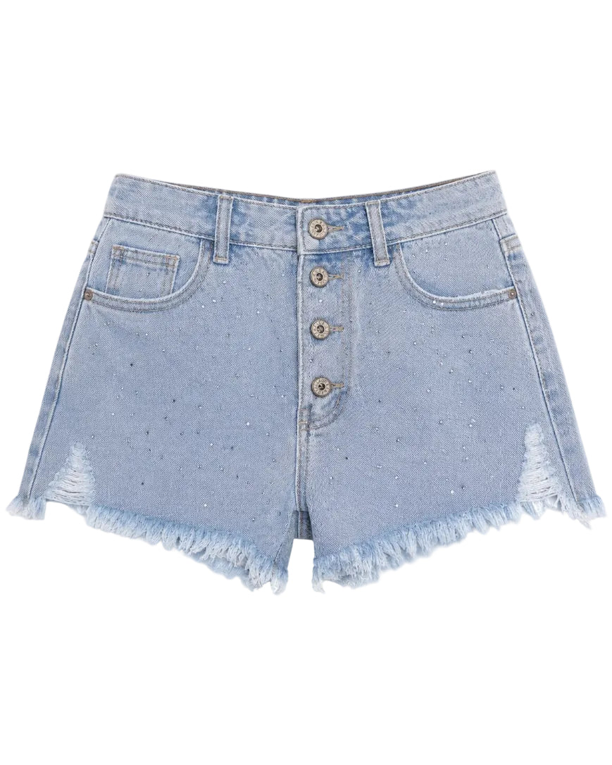 Short Denim Light Blue