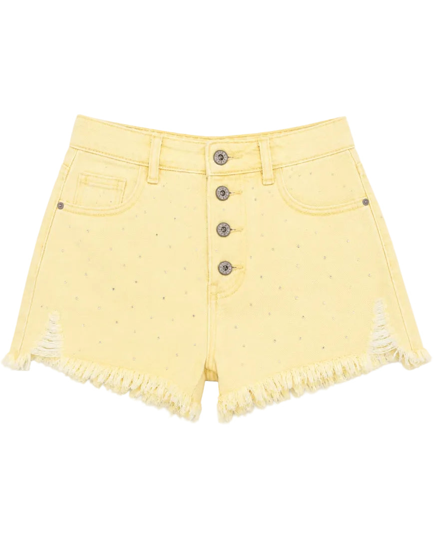 Short Denim Yellow