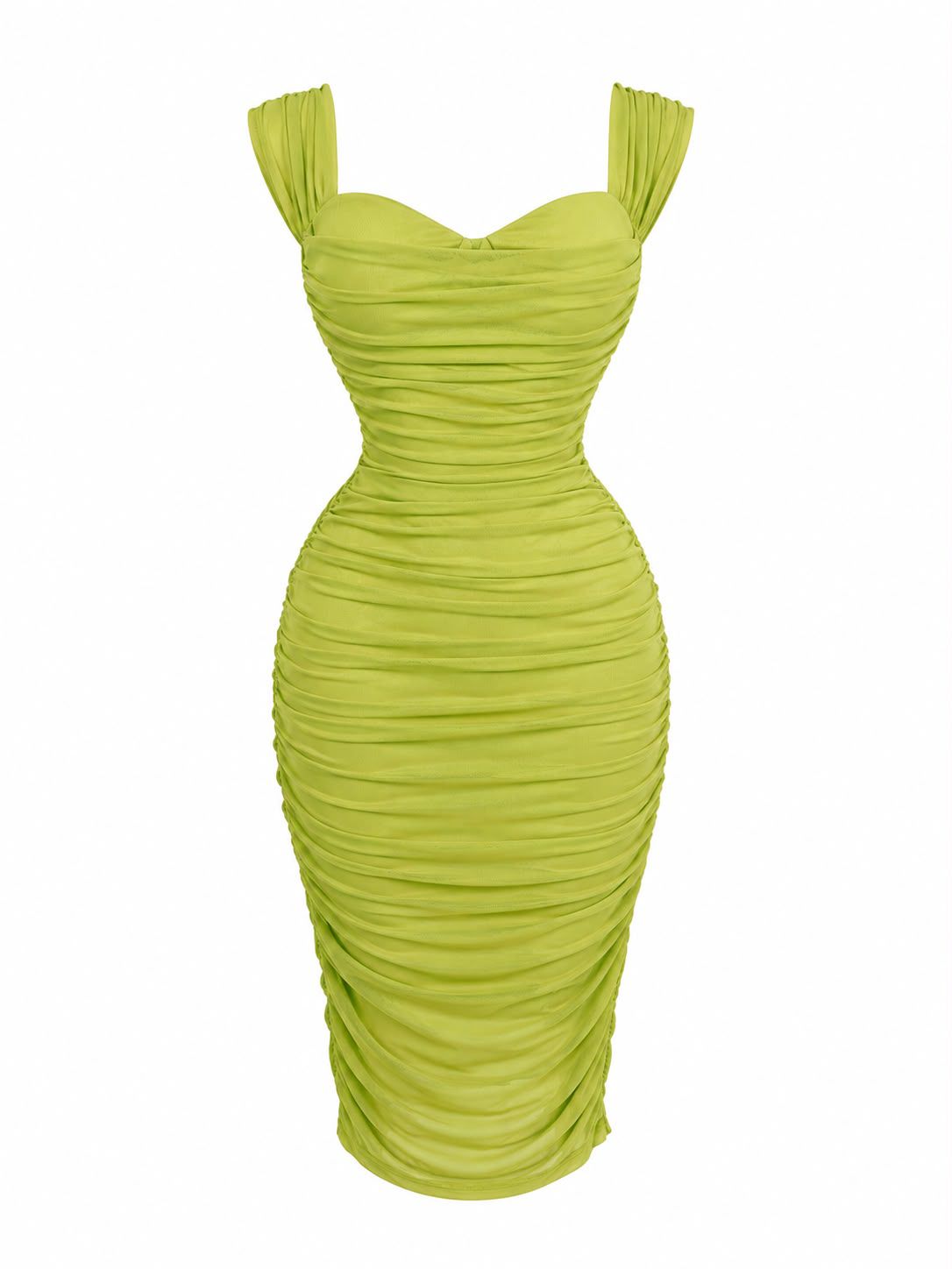 Vestido Lime Mesh