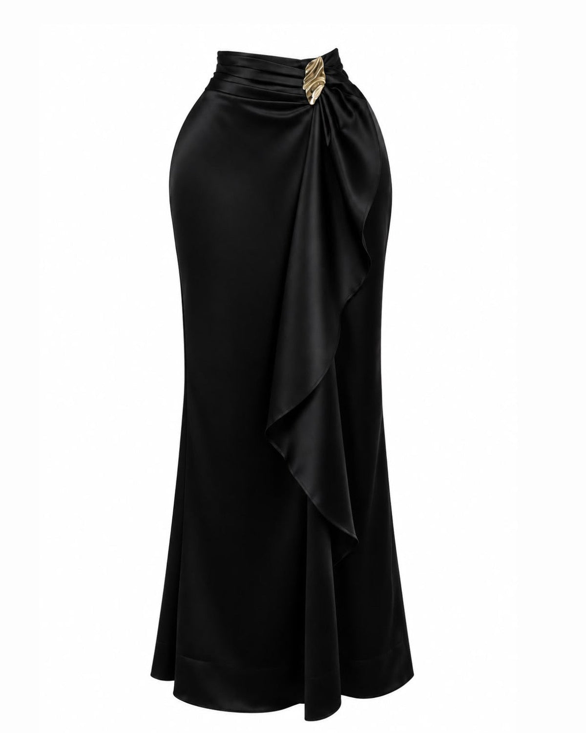 Falda Flor Black