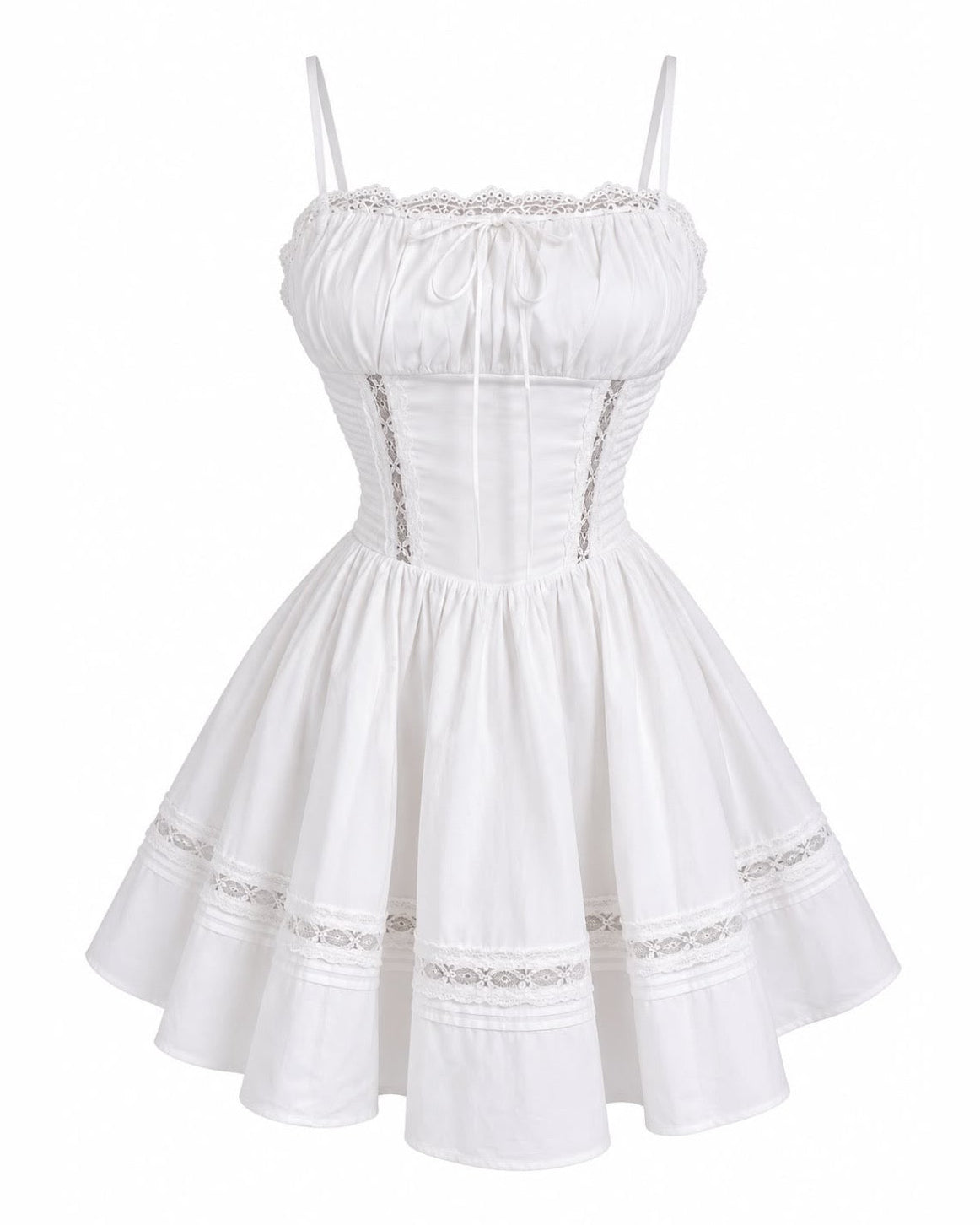 Vestido Fiorella White