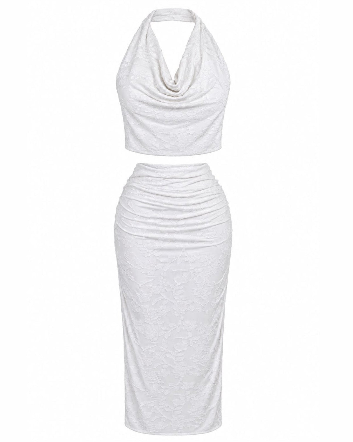 Conjunto Coral White