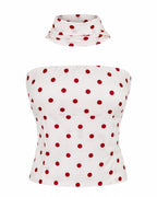 Blusa Polka Red