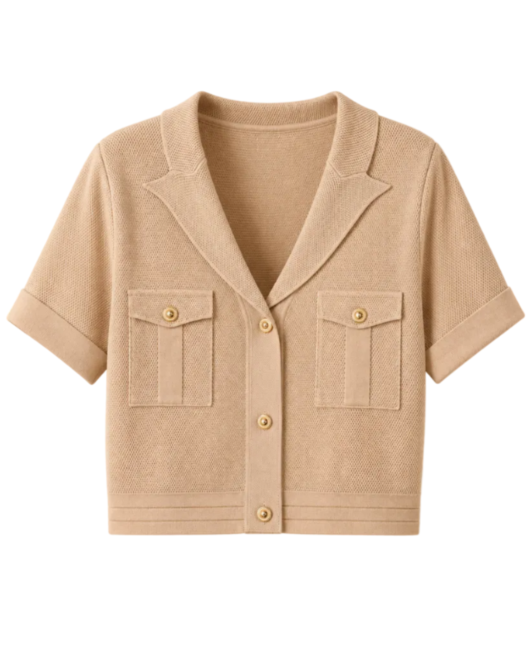 Blusa Punto Beige