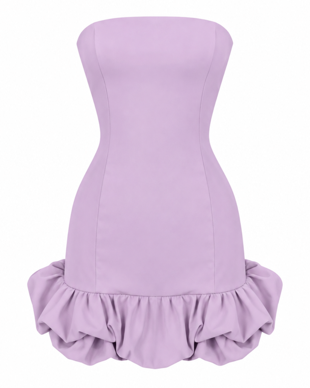 Vestido Peplum Baby Pink