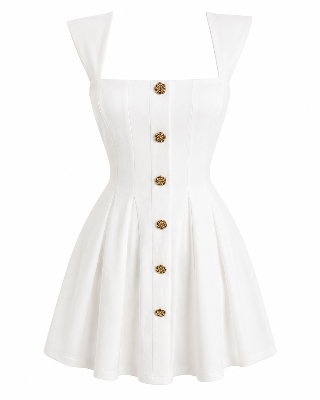 Vestido Bottom White