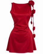 Vestido Flor Red