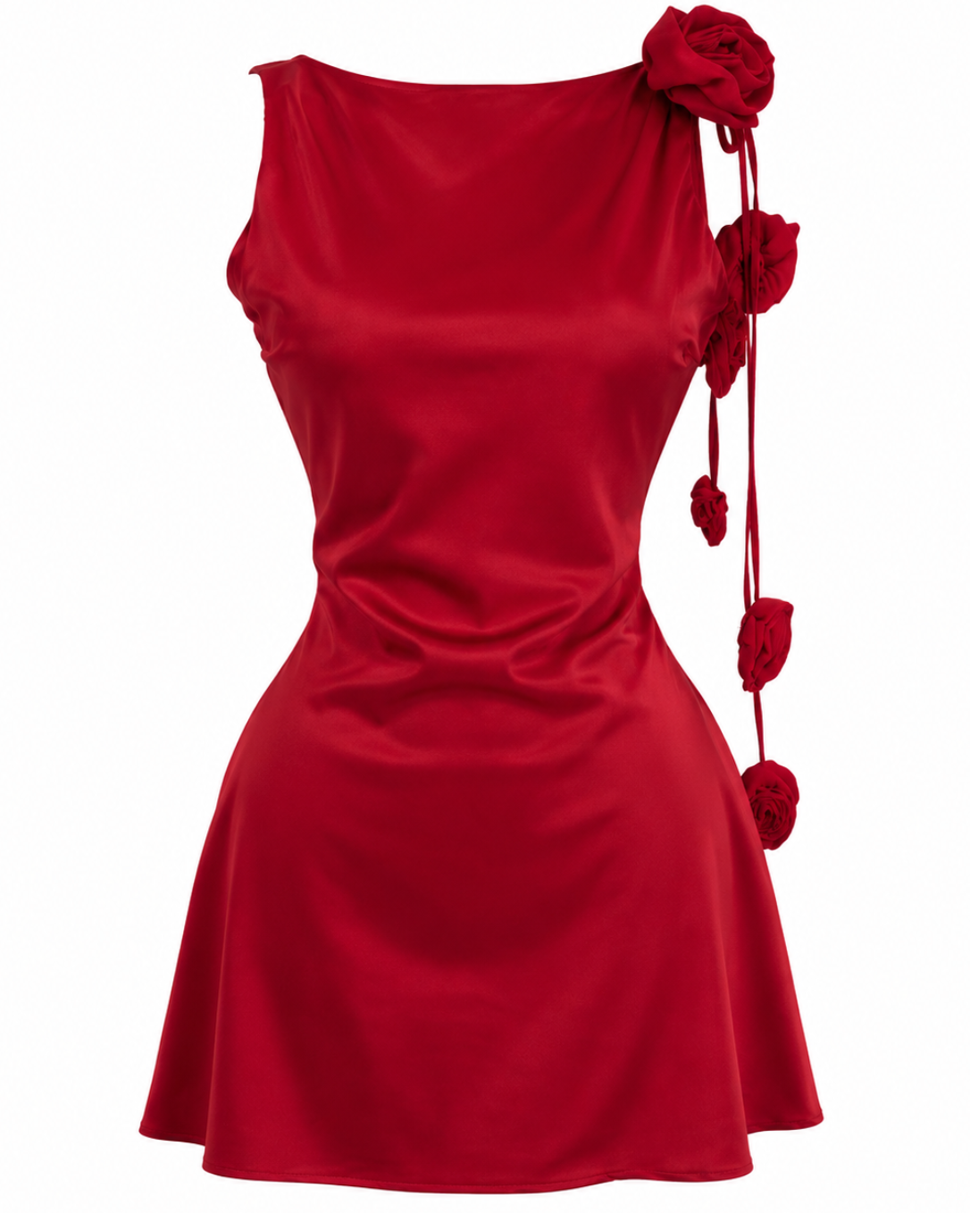 Vestido Flor Red