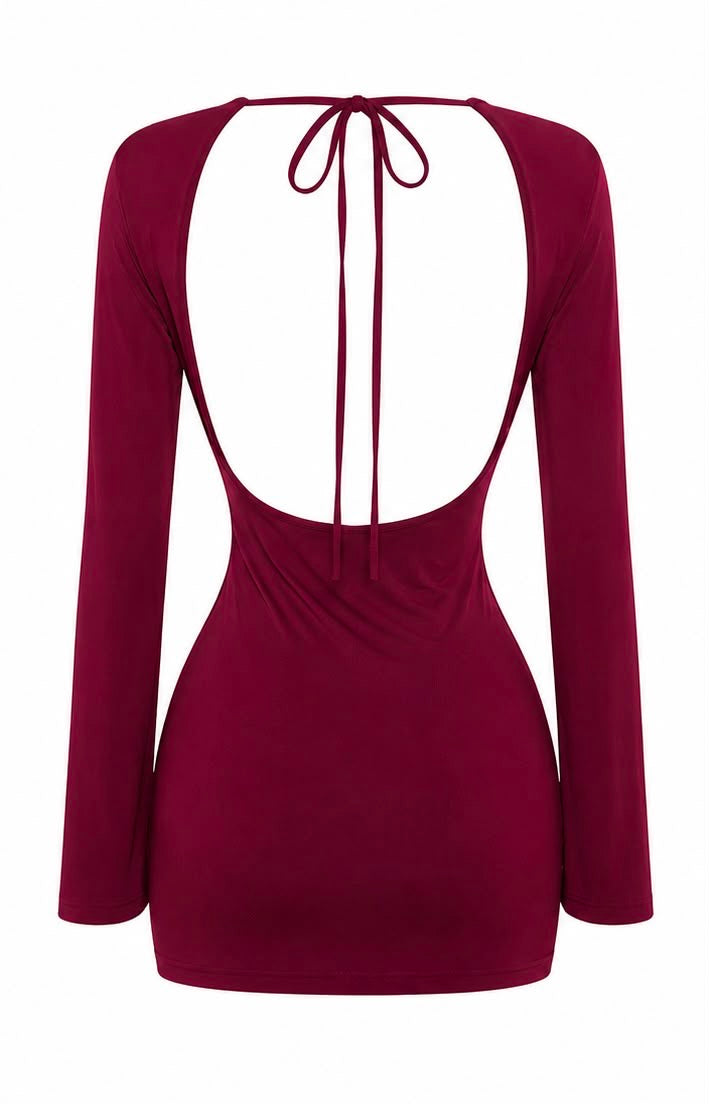 Vestido Wine Mini